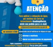 RELIGAÇÃO – Saae-Sorocaba disponibiliza canal exclusivo para agilizar serviço de religação de água por motivos de corte