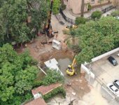 Prefeitura de Sorocaba e Saae instalam aduelas de concreto nas travessias danificadas pelas chuvas de janeiro
