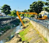 Saae-Sorocaba realiza limpeza e manutenção do Córrego Lavapés