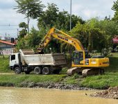Saae-Sorocaba conclui manutenção preventiva no lago do Parque das Águas