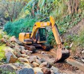 Saae-Sorocaba realiza limpeza e manutenção preventiva de córrego no Parque das Laranjeiras