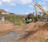Saae-Sorocaba conclui manutenção preventiva em bacias de contenção no bairro Barcelona