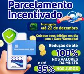 Saae-Sorocaba prorroga prazo para adesão ao Programa de Parcelamento Incentivado (PPI) até 22 de dezembro