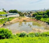 Saae-Sorocaba finaliza manutenção preventiva em bacias de contenção no bairro Barcelona