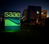 Saae-Sorocaba exibe iluminação especial em alusão ao Junho Verde