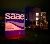 Saae-Sorocaba exibe iluminação especial em alusão ao Outubro Rosa